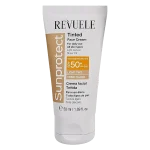 ضد آفتاب انواع پوست ریول رنگ گلدن تینت spf 50