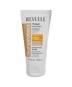 ضد آفتاب انواع پوست ریول رنگ گلدن تینت spf 50