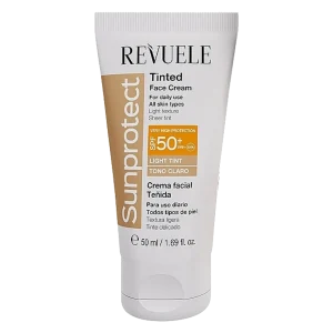 ضد آفتاب انواع پوست ریول رنگ گلدن تینت spf 50