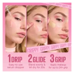 پرایمر سرمی Maybelline GRIPPY SERUM حاوی ۲٪ نیاسینامید - تصویر 3